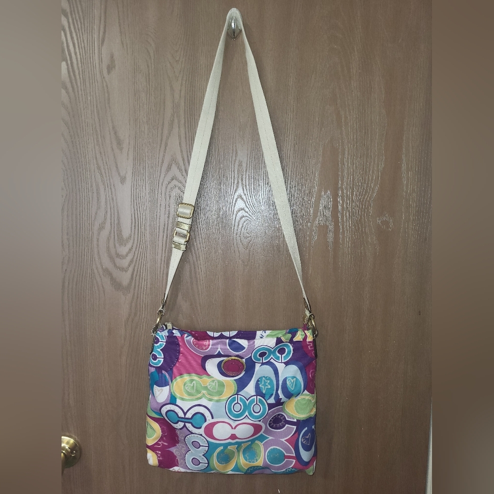 Coach Multicolor Pattern Crossbody Bag